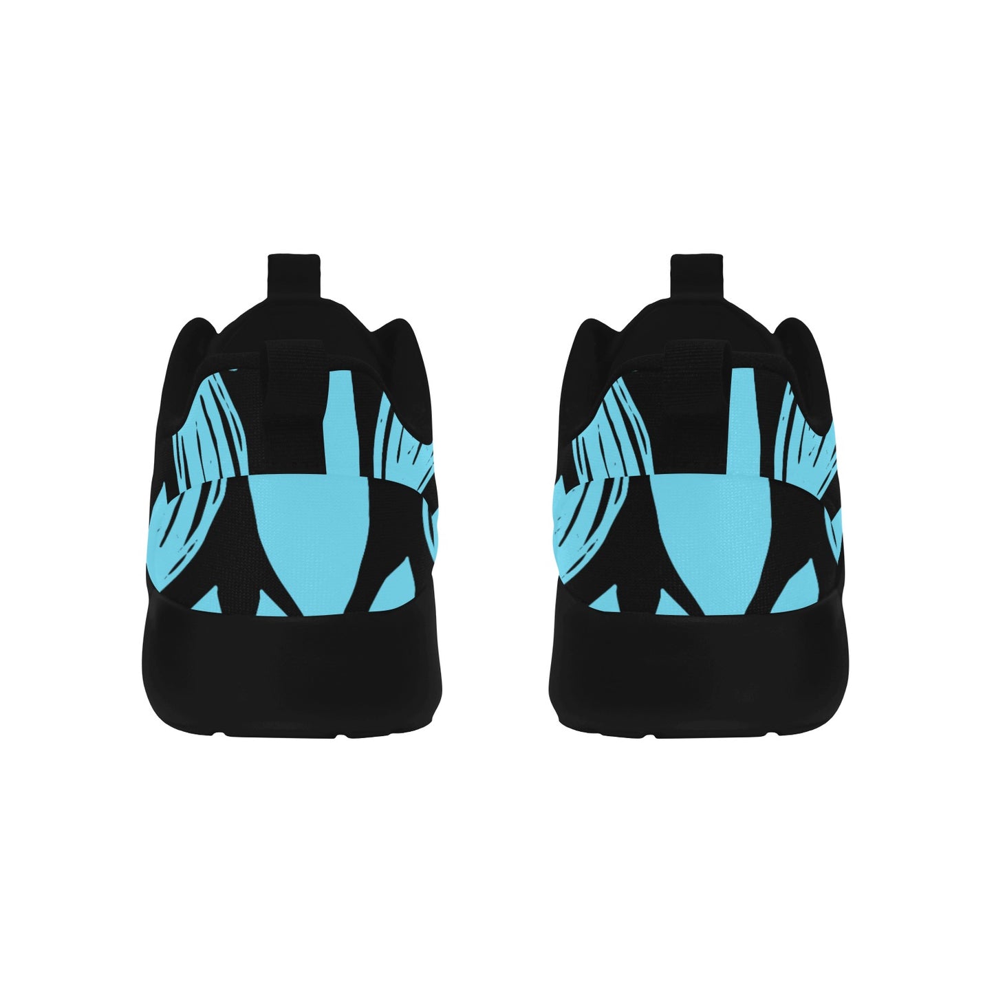 Teal & Black Women's Pull Loop Sneakers