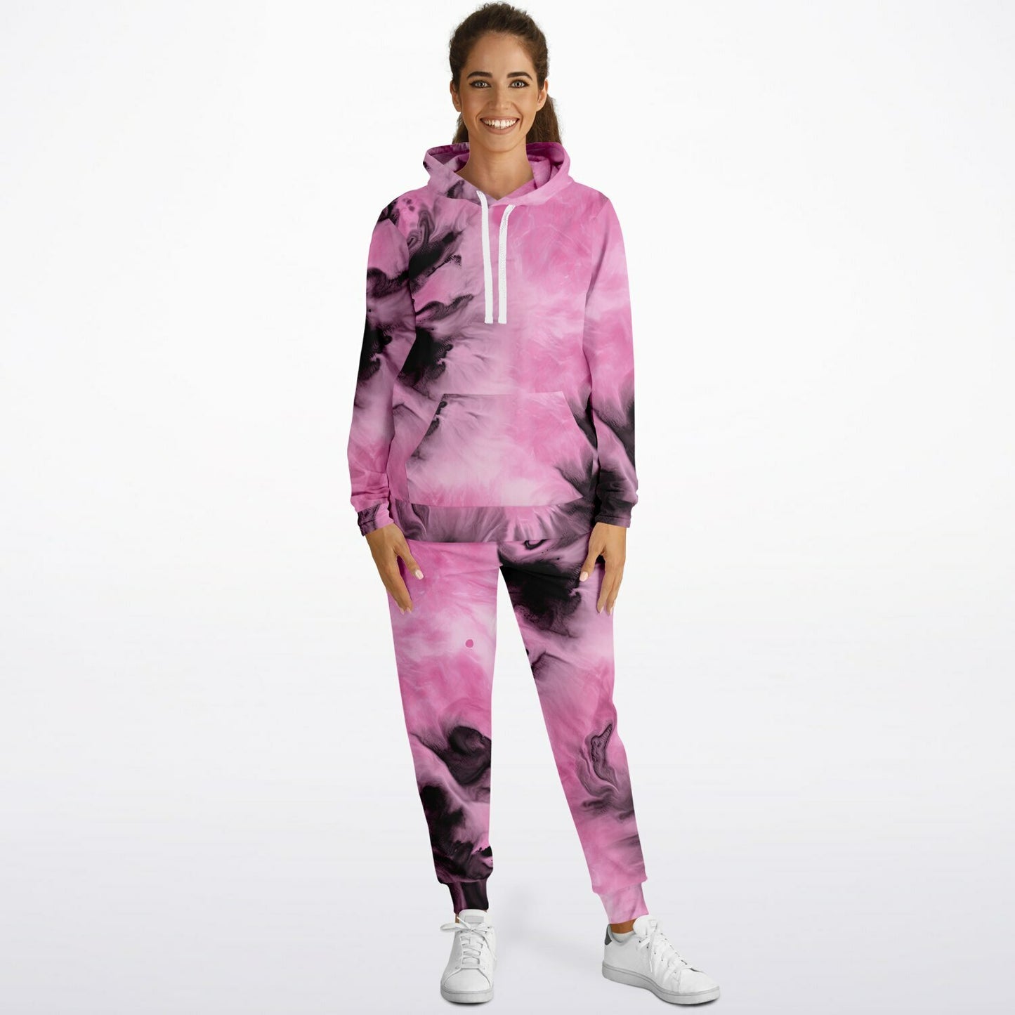 Tie Dyed Slim Fit Sweatsuit | Hoodie Crew and Jogger Sweatpants Fashion Hoodie & Jogger -#swirls#inks#watercolor#seamless#hippie#abstract#fabric#bleach#dye#tie#tie-dye