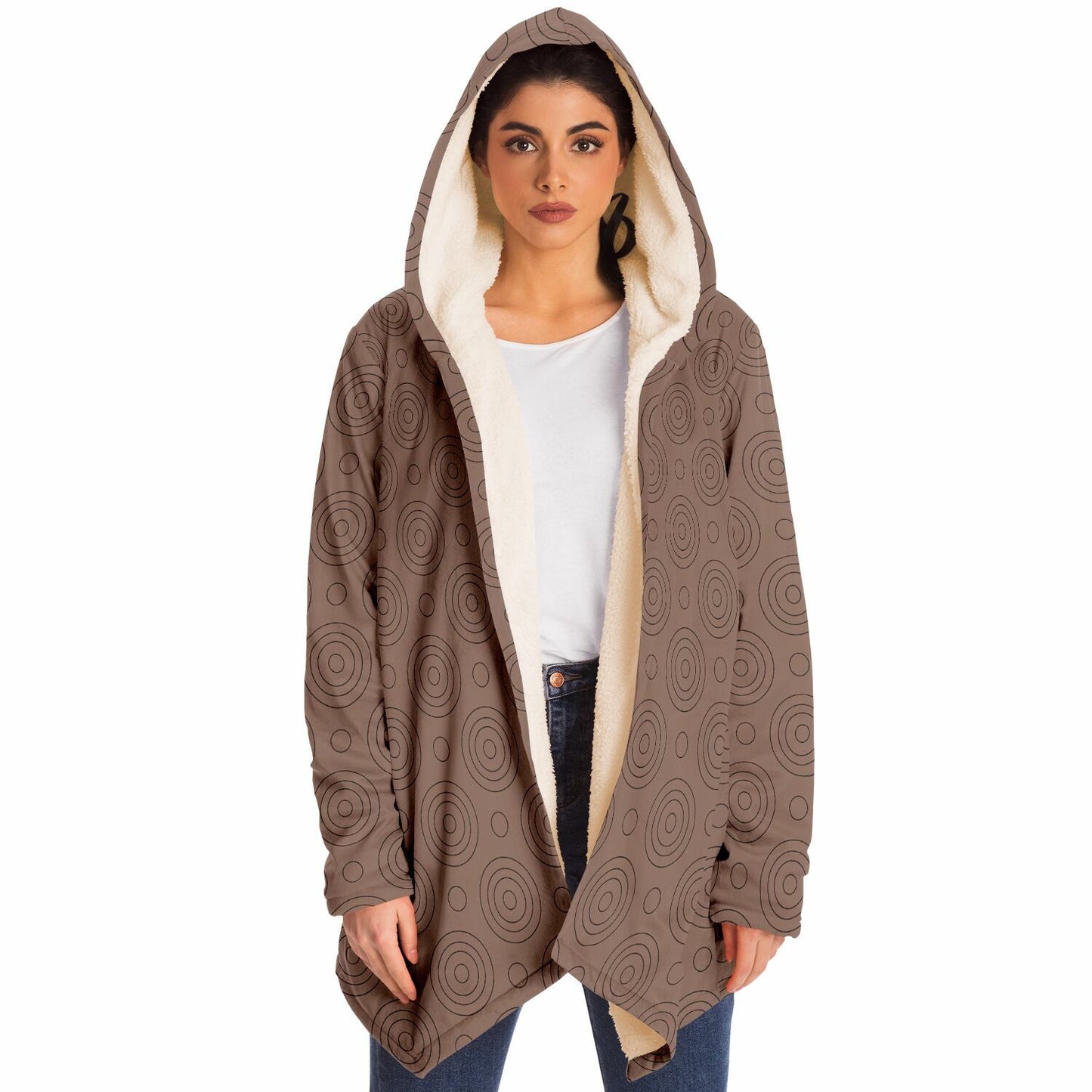 Fall Outfit Warm Cloak Hoodie Fall Colors