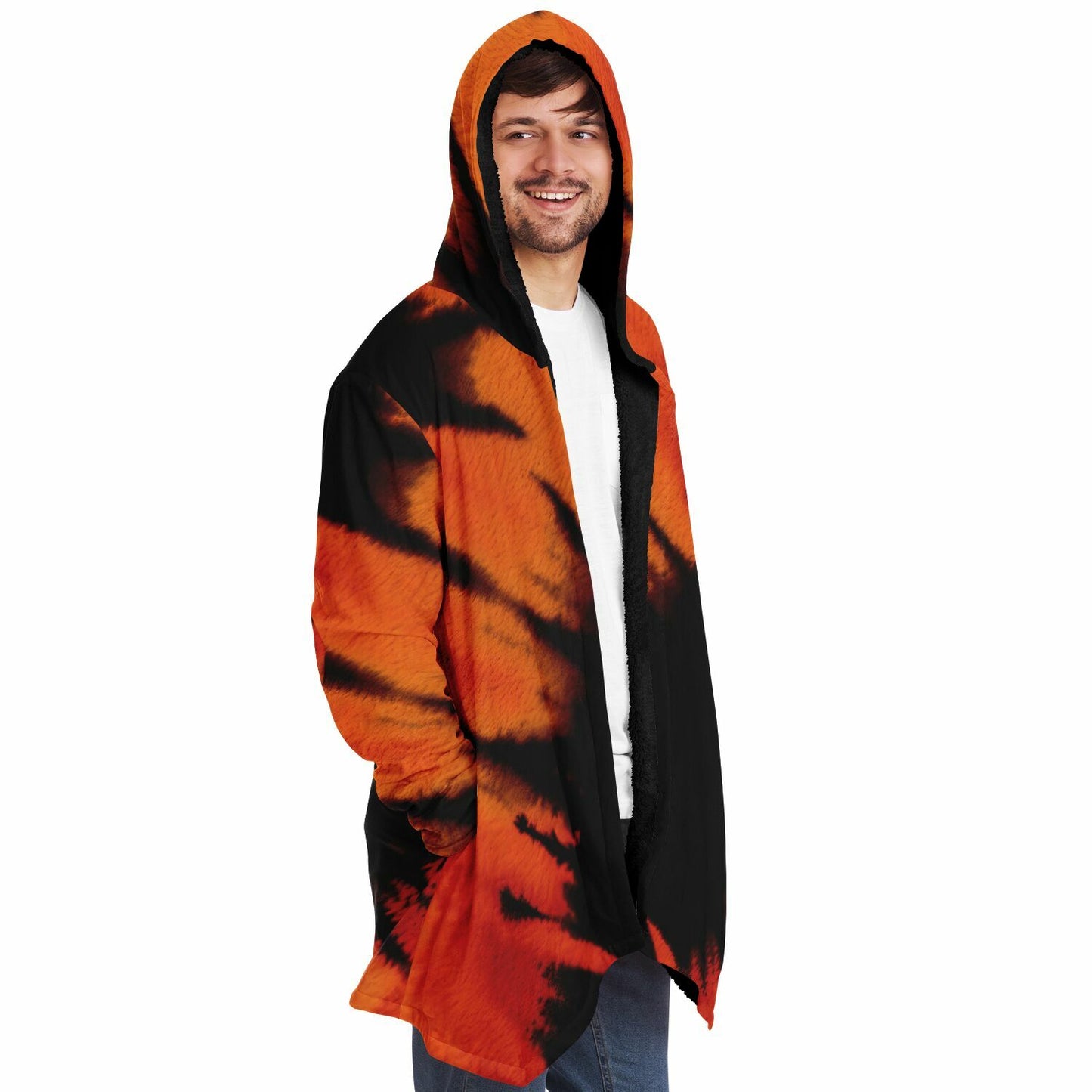 Warm and Trendy Cloak β Tie-Dye Swirl Wizardry π Hippie Chic Meets Couch-Level Comfort