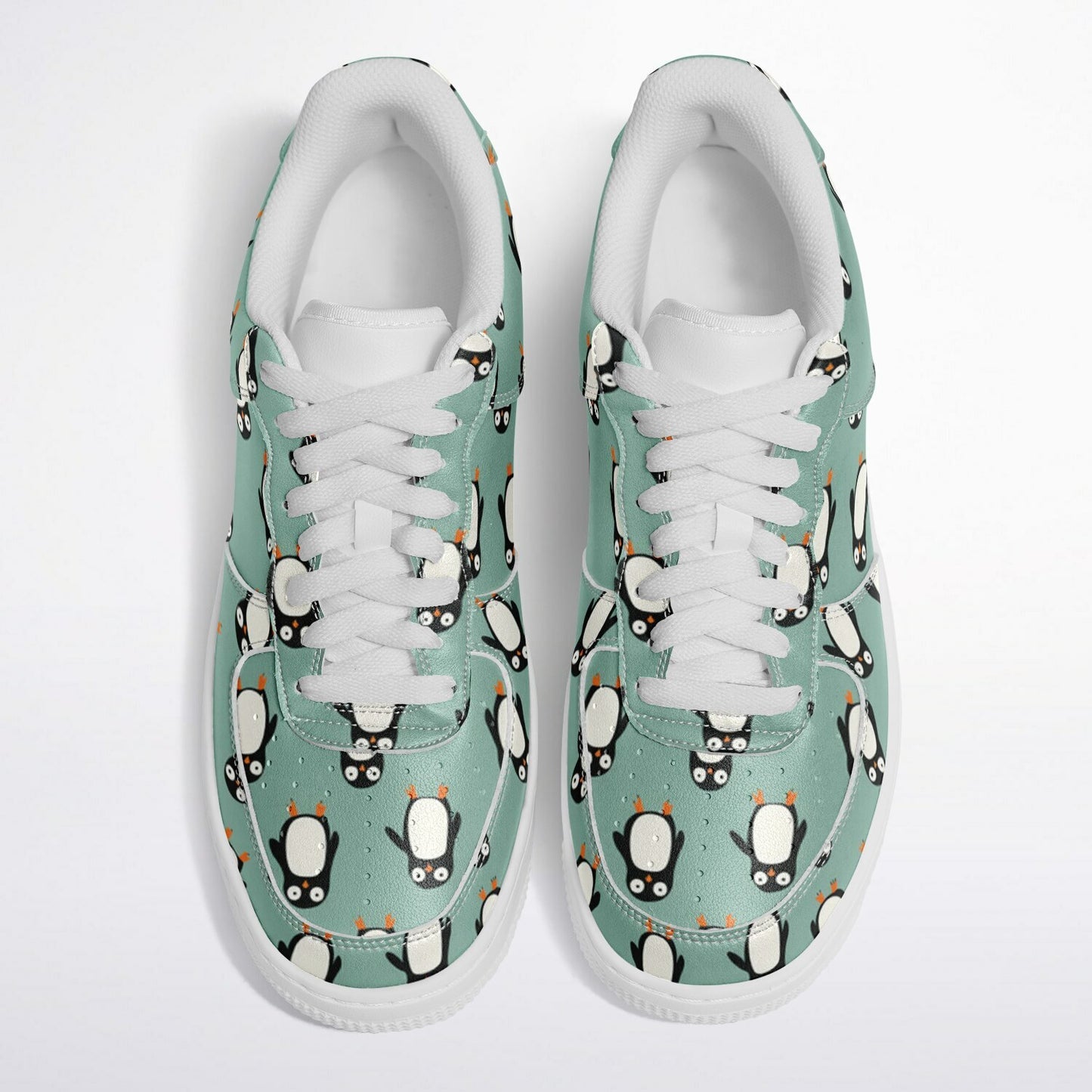 Core Low Shoes | Cute Penguin Pattern with Playful Wildlife Design