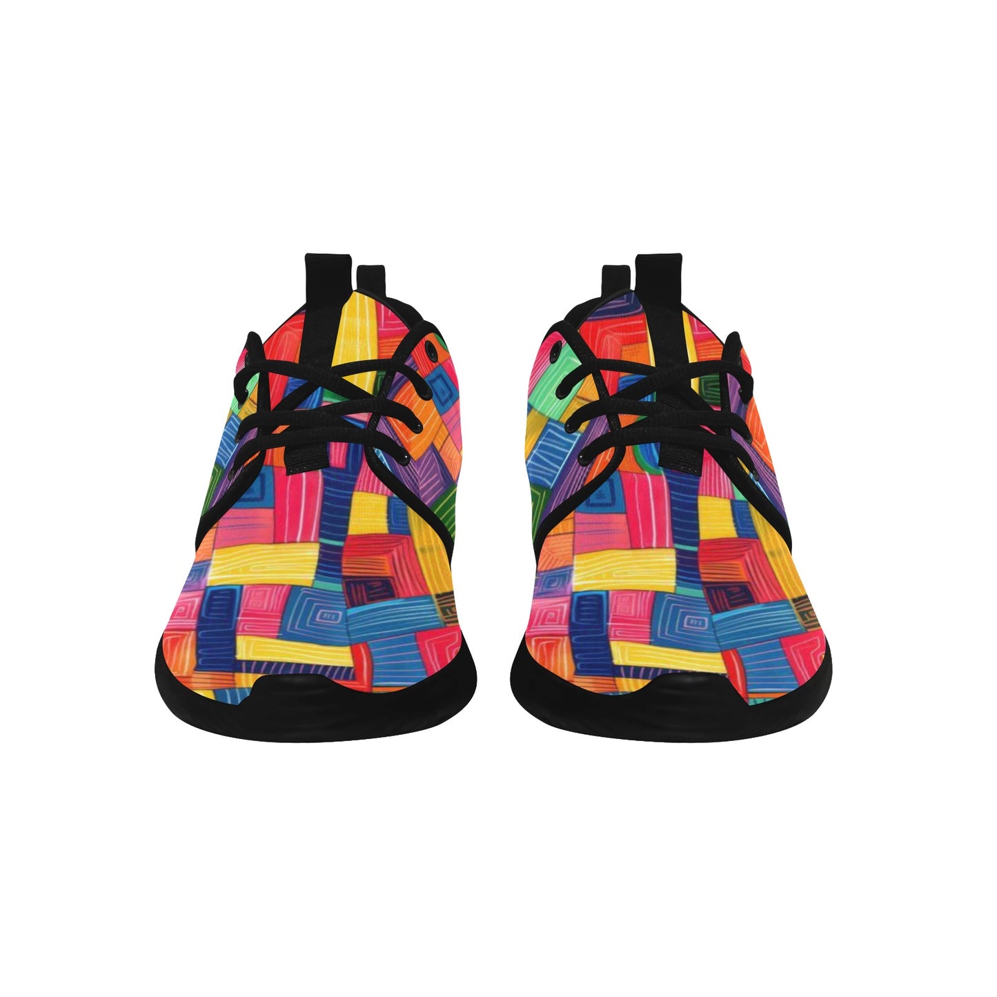 Rainbow Colors Women's Sneakers