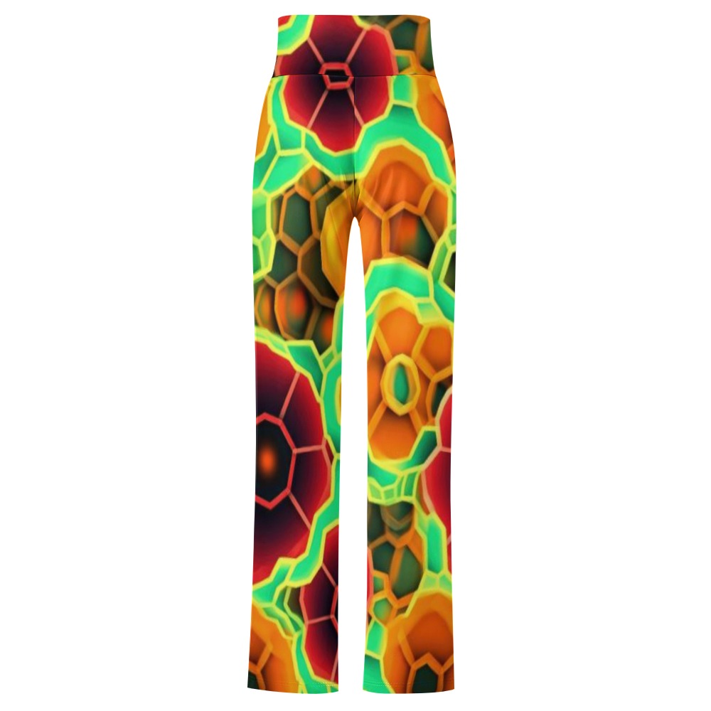 Straight Lace-Up Yoga Pants