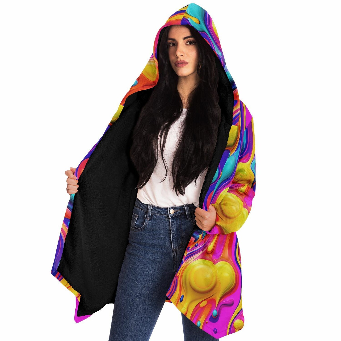Stand Back and Wait for the Compliments to Come In Turn Heads With This Microfleece Cloak