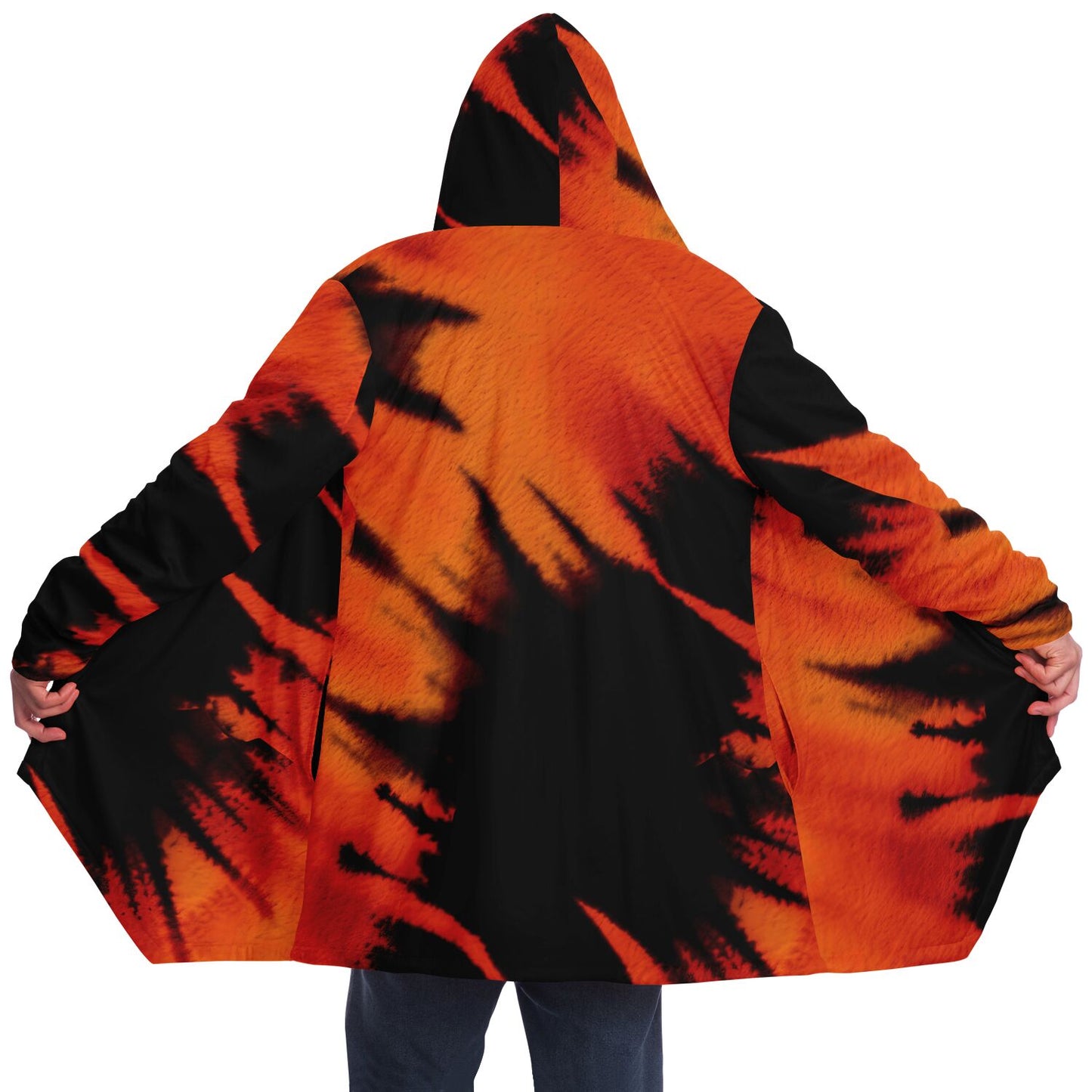 Warm and Trendy Cloak β Tie-Dye Swirl Wizardry π Hippie Chic Meets Couch-Level Comfort