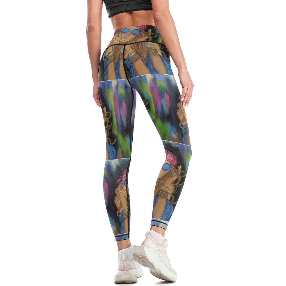 Women's Hippie Chic Comfort Sports Yoga Pants