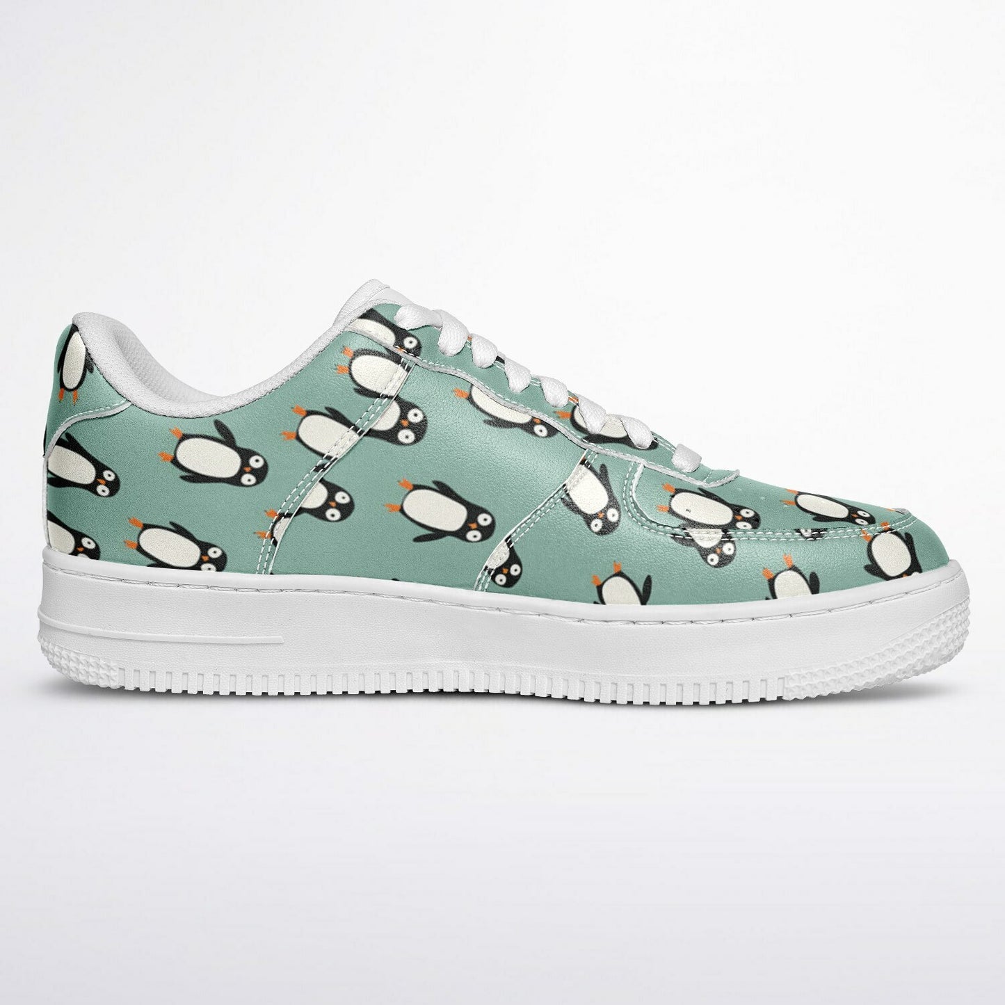 Core Low Shoes | Cute Penguin Pattern with Playful Wildlife Design