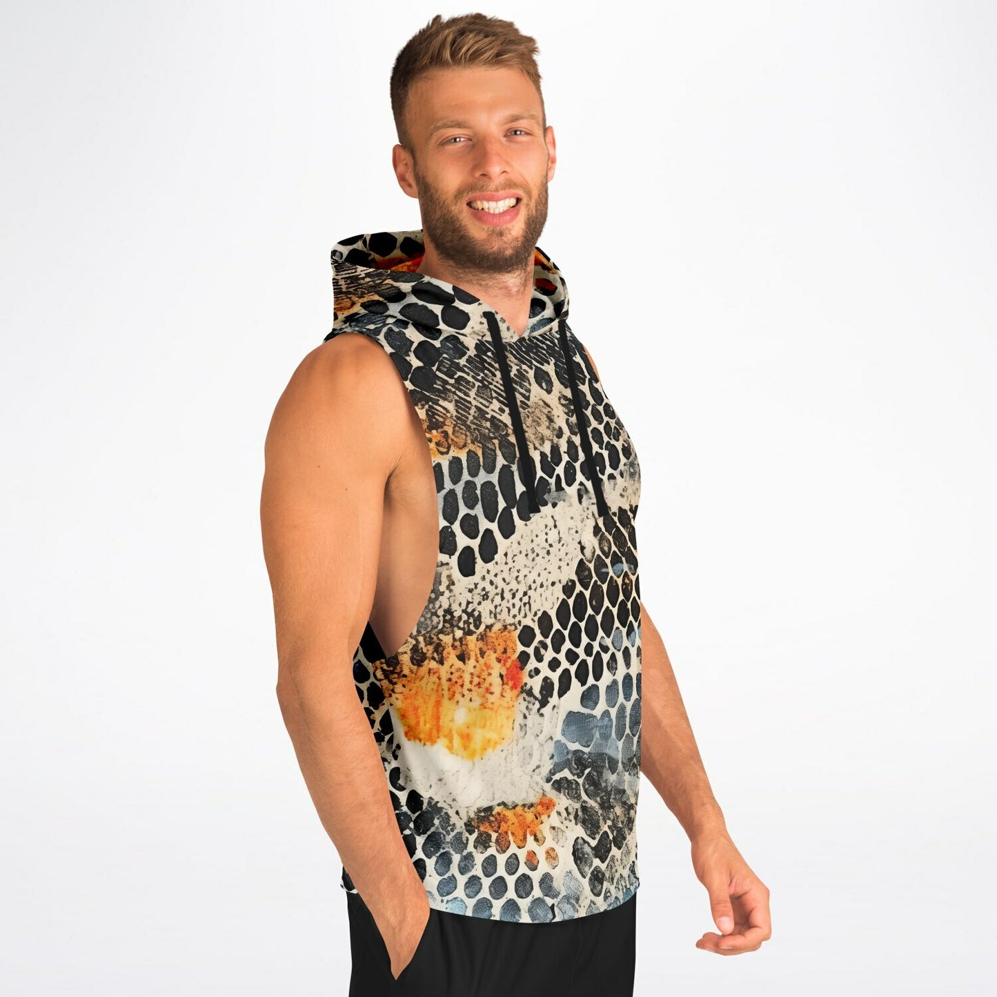 Drop Armhole Hoodie – Slithery Style for People Who Refuse to Blend In