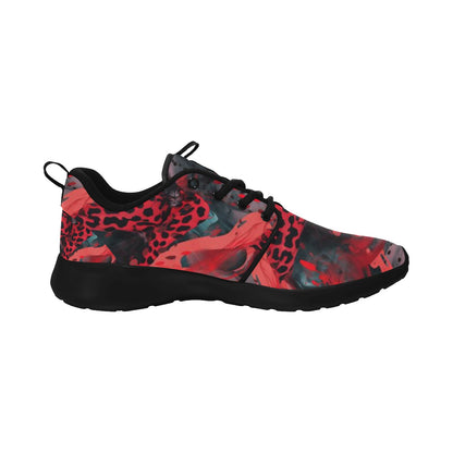 Red Leopard Women's Sneakers