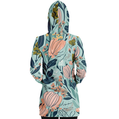Athletic Longline Hoodie - #floral#flower#flowers#wallpaper#blooming
