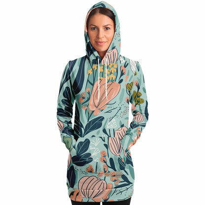 Athletic Longline Hoodie - #floral#flower#flowers#wallpaper#blooming