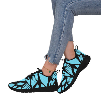 Teal & Black Women’s Sneakers 💙🖤 | Stylish, Comfortable Everyday Shoes