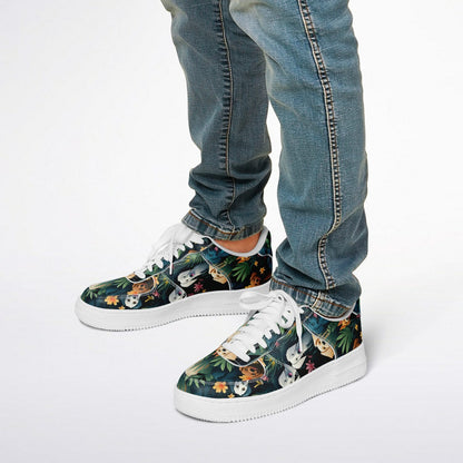 Low Top Shoes - #dogs#colorful-dogs#creative-dogs#dogs-background#background