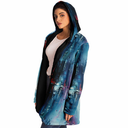 Cyber City Cloak 🌆 Wrap Yourself in Futuristic Vibes