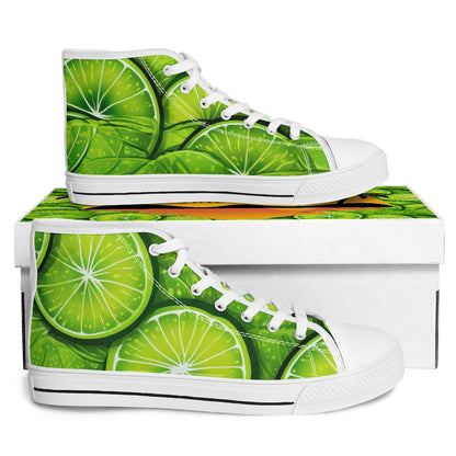 Lime Fruit Urban Peak High Top Shoes