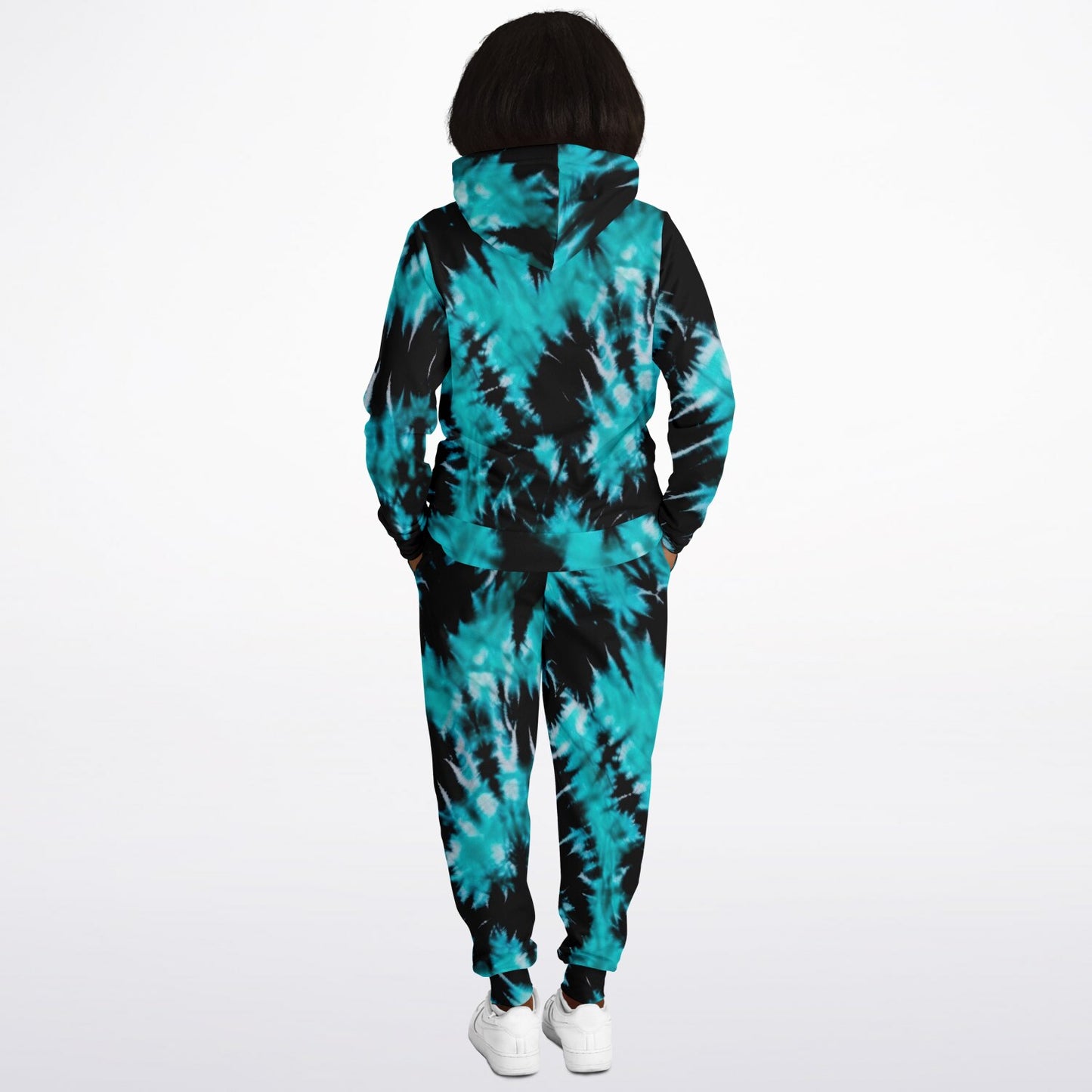 Tie Dyed Fashion Fit Sweatsuit | Hoodie Crew and Jogger Sweatpants Hoodie & Jogger | #tie-dye #tie #dye #bleach #fabric #hippie #abstract #watercolor #inks #swirls #seamless