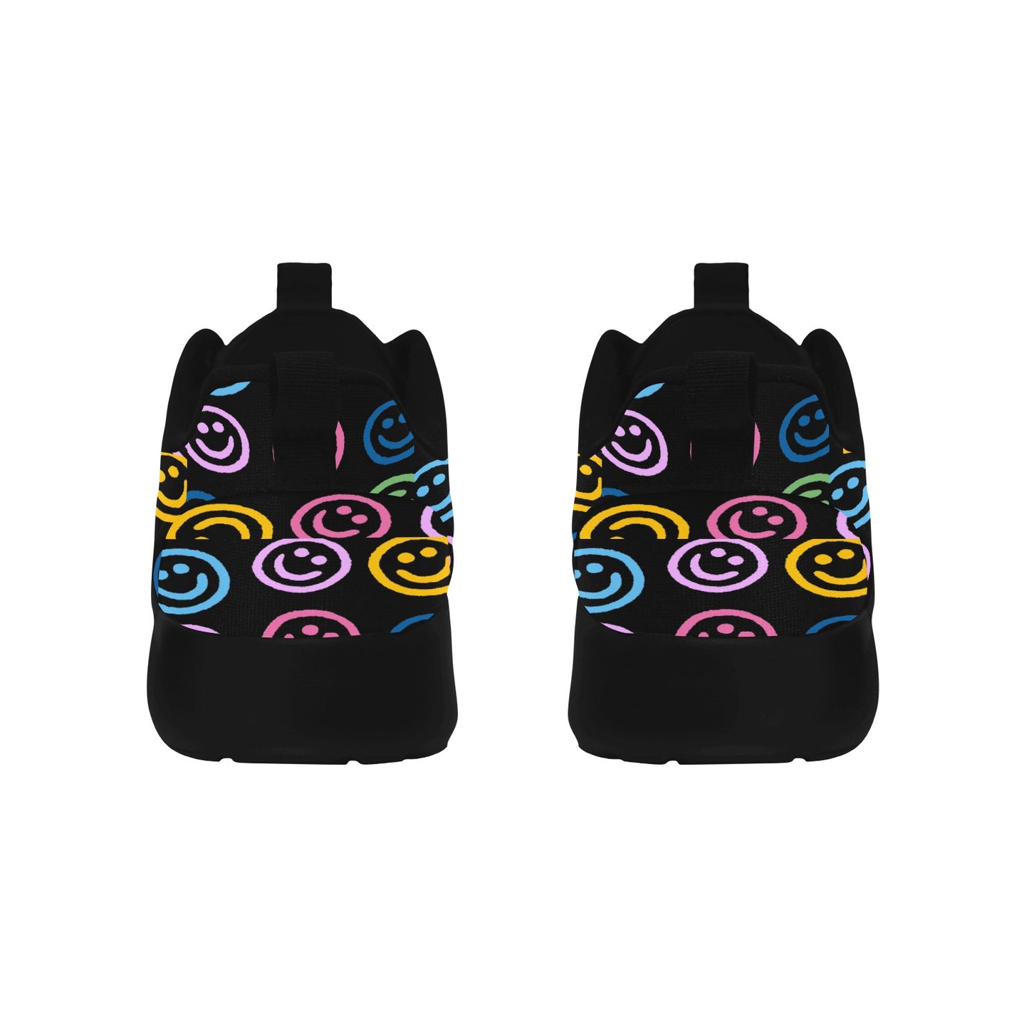 Smiley Faces Women's Pull Loop Sneakers