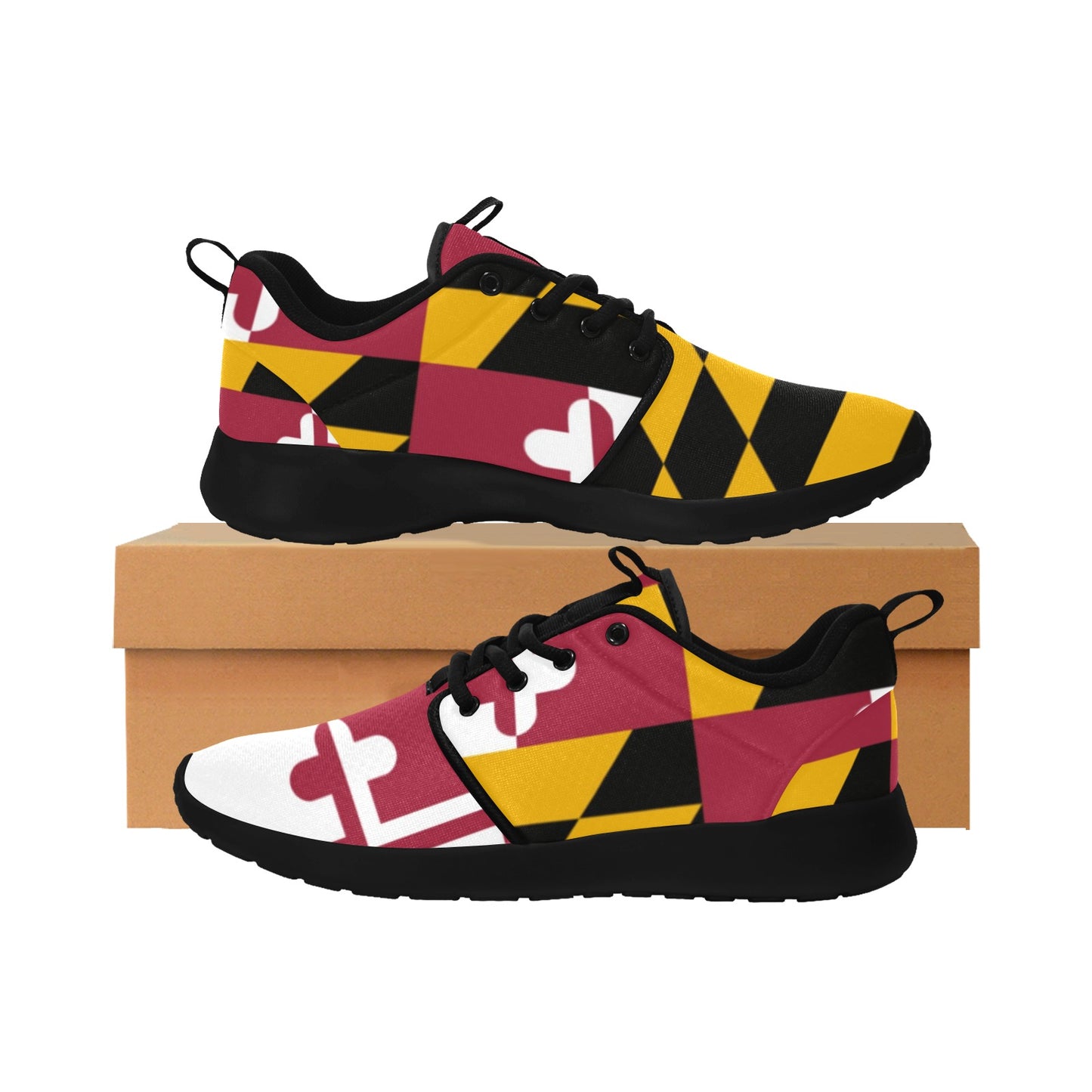 Women's Maryland Flag Sneakers