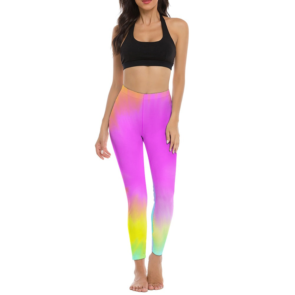 Soft Ladies Tie Dye Yoga Pants