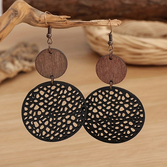 Earrings Bohemian Vintage Earrings Jewelry Gift Accessories For Women Fall Winter Ear Ornaments
