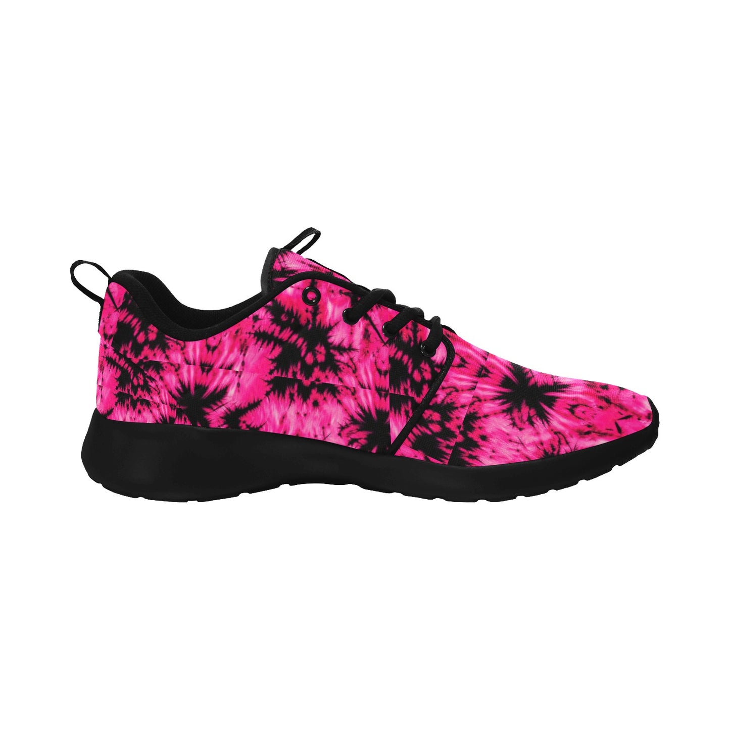 Splot - Pink & Black Women's Sneakers
