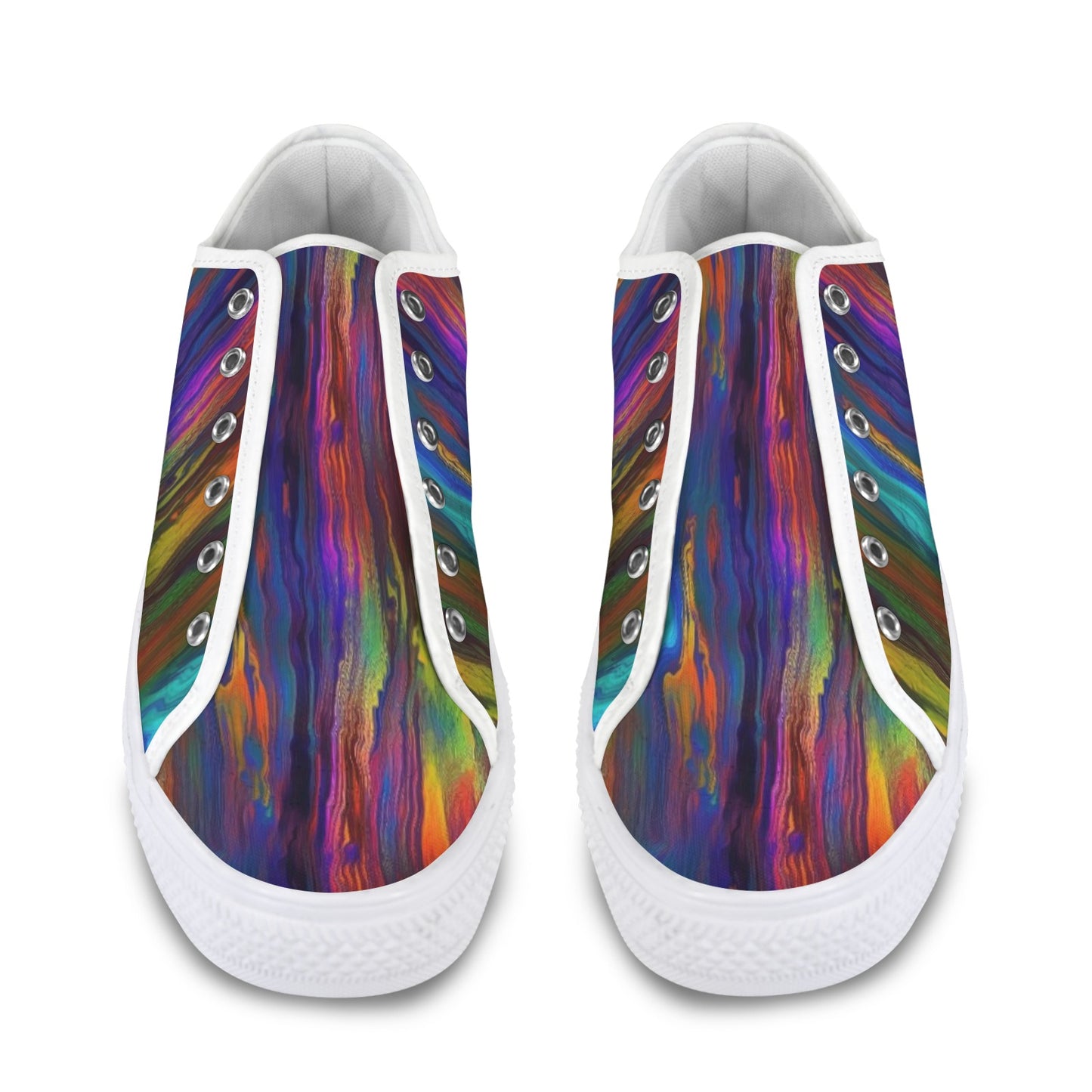 Low Top Multi-Color Women's Shoes