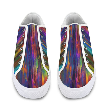 Low Top Multi-Color Women's Shoes