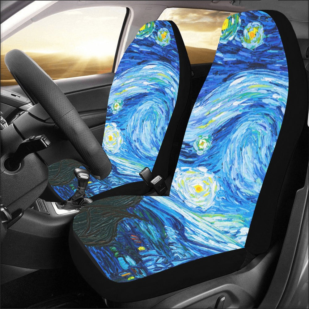 Van Gogh Starry Night Car Seat Covers (Set of 2)