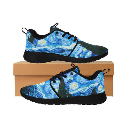 Van Gogh Starry Night Old School Sneakers - Women's Shoes Women's Sneakers