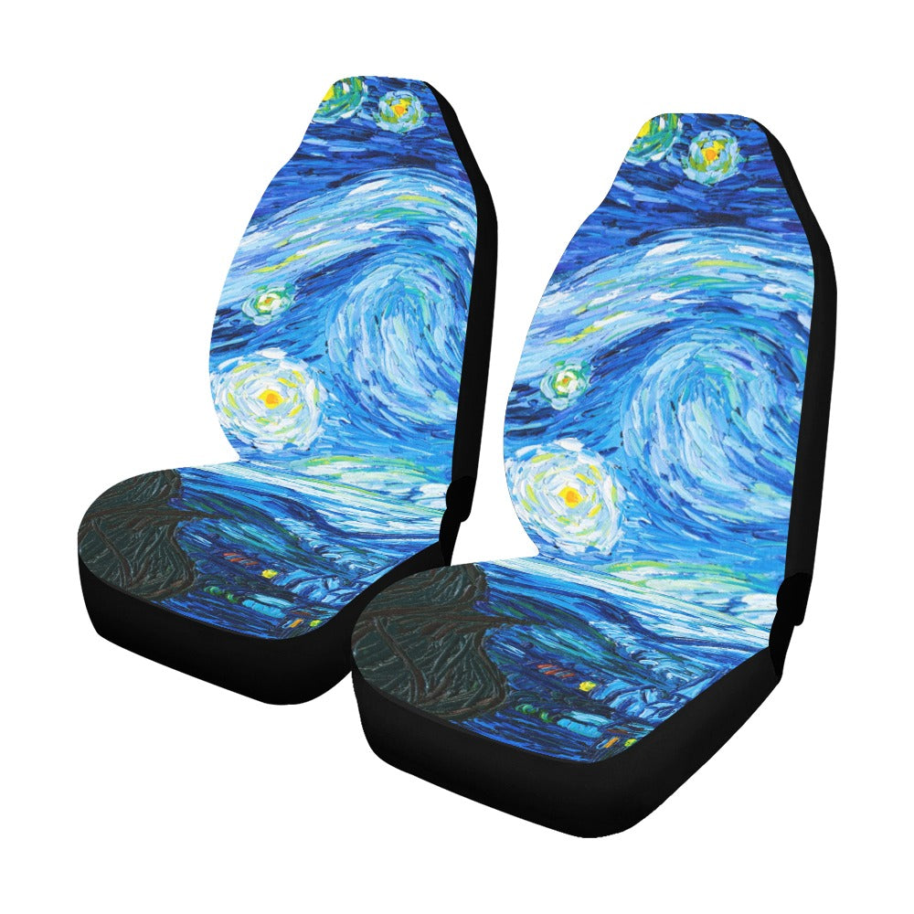 Van Gogh Starry Night Car Seat Covers (Set of 2)
