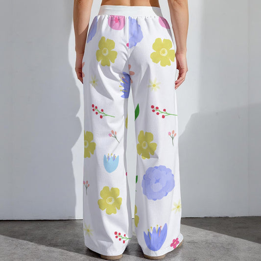All-Over Print Women's High-Stretch Casual Pants|290GSM