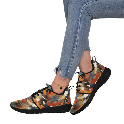 Women's Abstract Multi - Color Sneakers