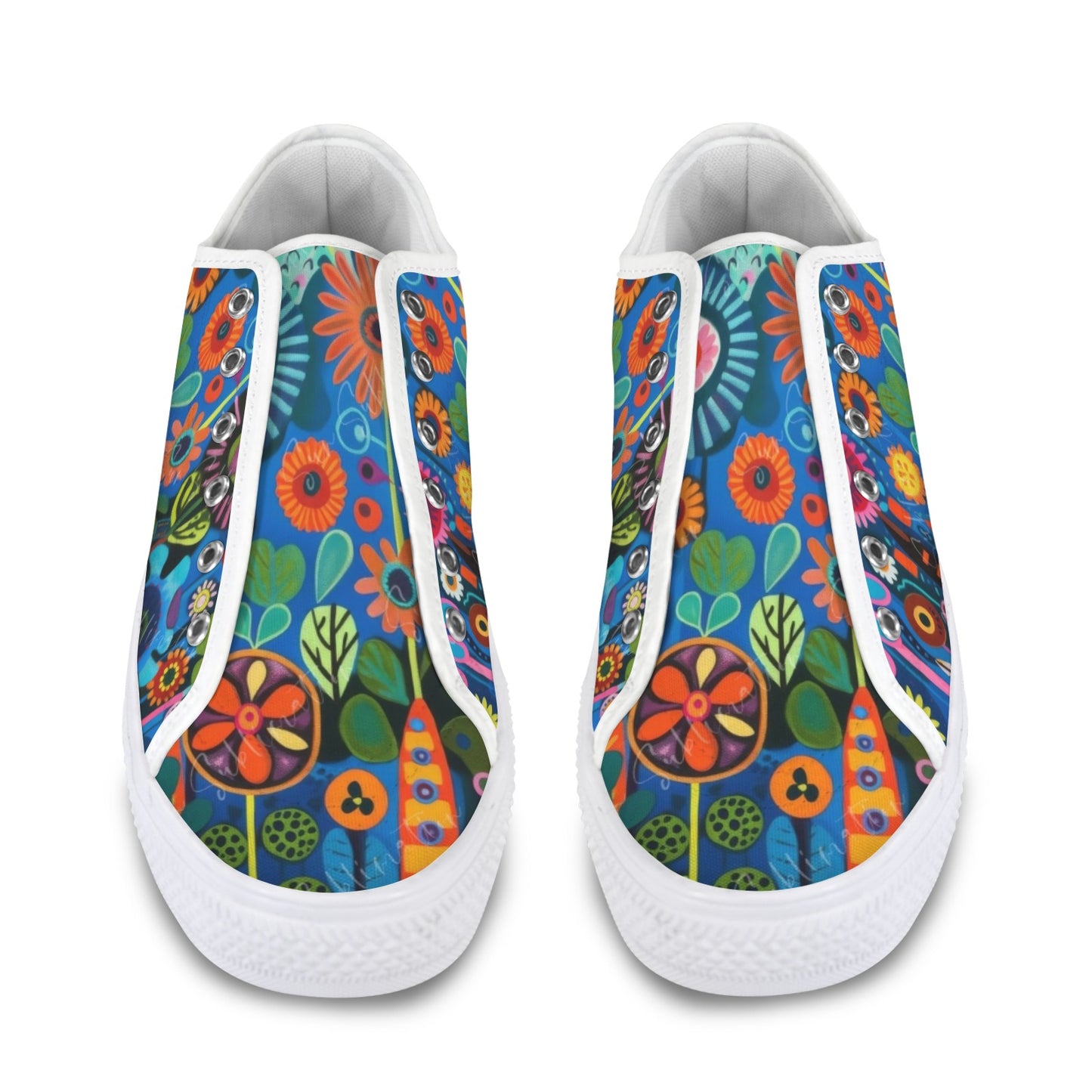 Whimsical Art Low Top Women's Shoes