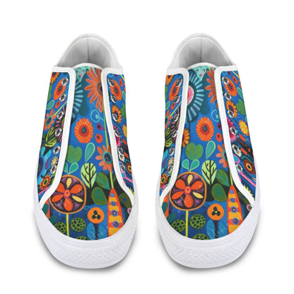 Whimsical Art Low Top Women's Shoes