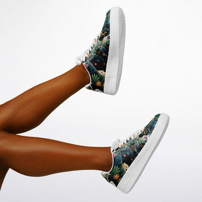 Low Top Shoes - #dogs#colorful-dogs#creative-dogs#dogs-background#background