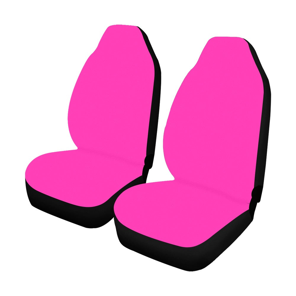 Hot Pink Car Seat Covers (Set of 2)