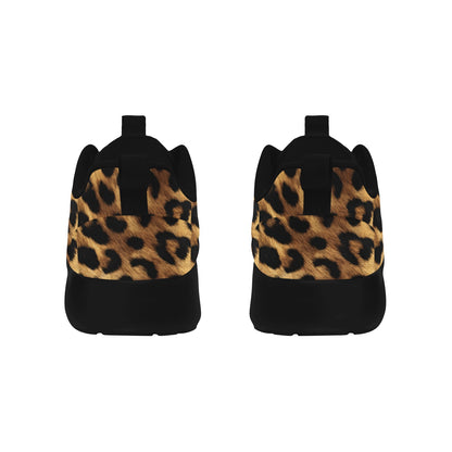 The Leopard Fur Women's Sneakers - Lightweight, Breathable & Bold