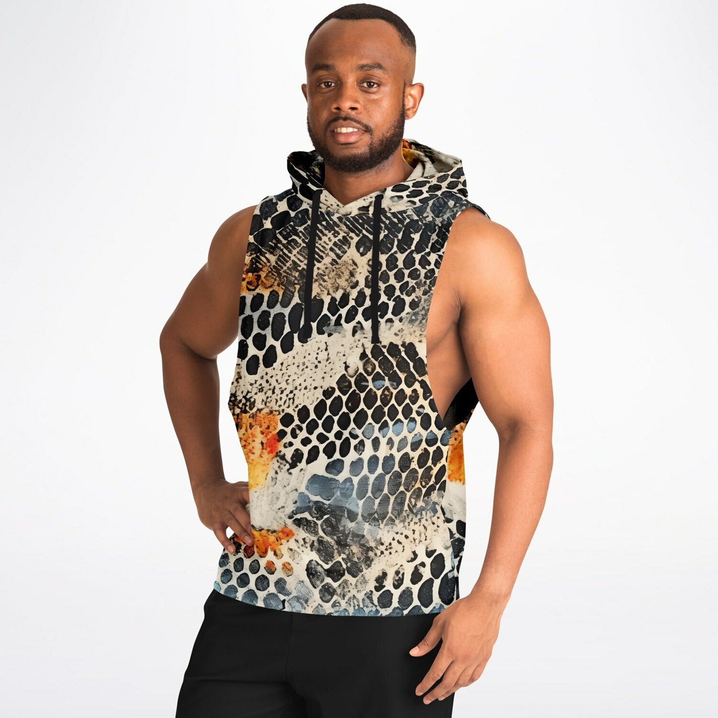 Drop Armhole Hoodie – Slithery Style for People Who Refuse to Blend In