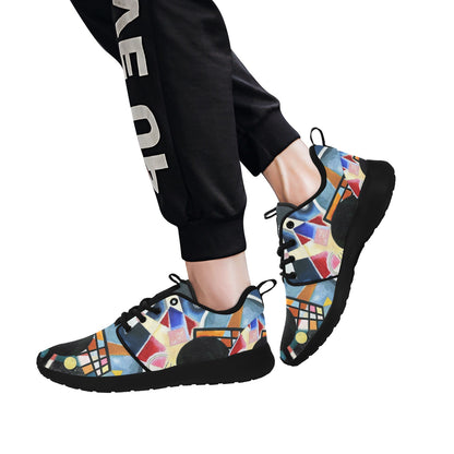Men's Abstract Art Sneakers