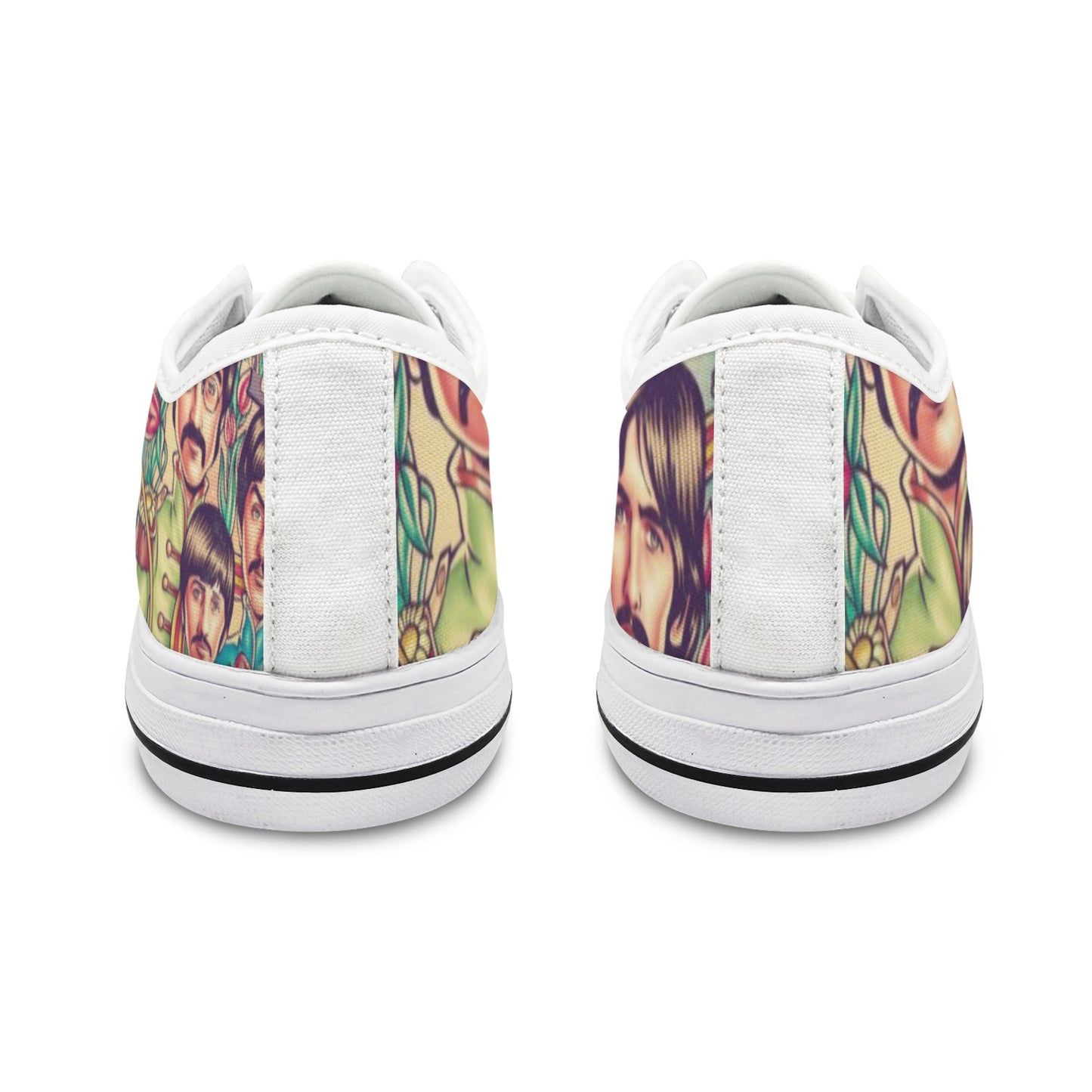 Beatles Sargent Pepper Low Top Women's Shoes