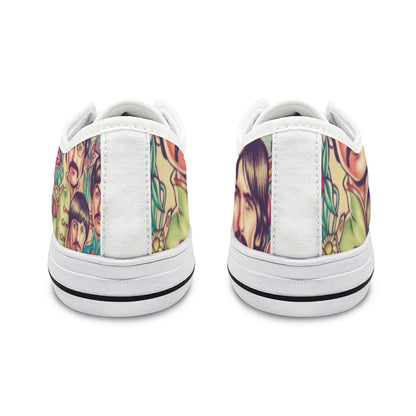 Beatles Sargent Pepper Low Top Women's Shoes
