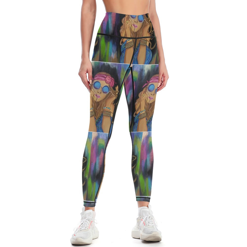 Women's Hippie Chic Comfort Sports Yoga Pants