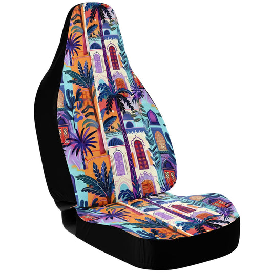 Moroccan-Inspired Car Seat Covers – Exotic Vibrant Design  Colorful Seat Covers