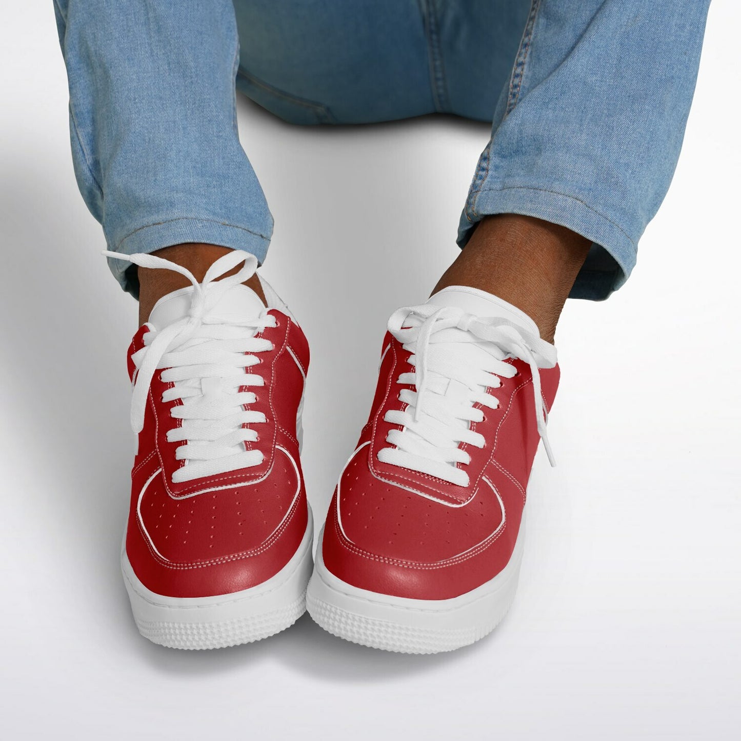R.I.P. Charlie 2025 Red & White Core Low Shoes Patriot Christian