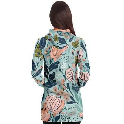 Athletic Longline Hoodie - #floral#flower#flowers#wallpaper#blooming