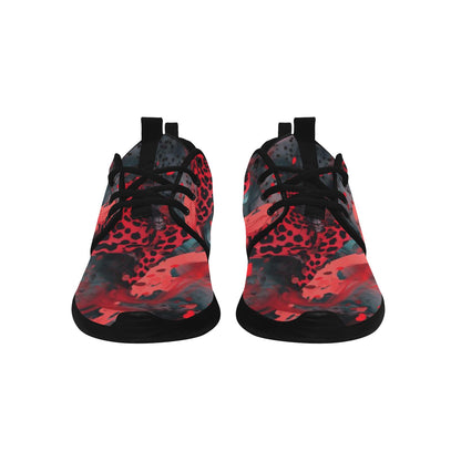 Red Leopard Women's Sneakers