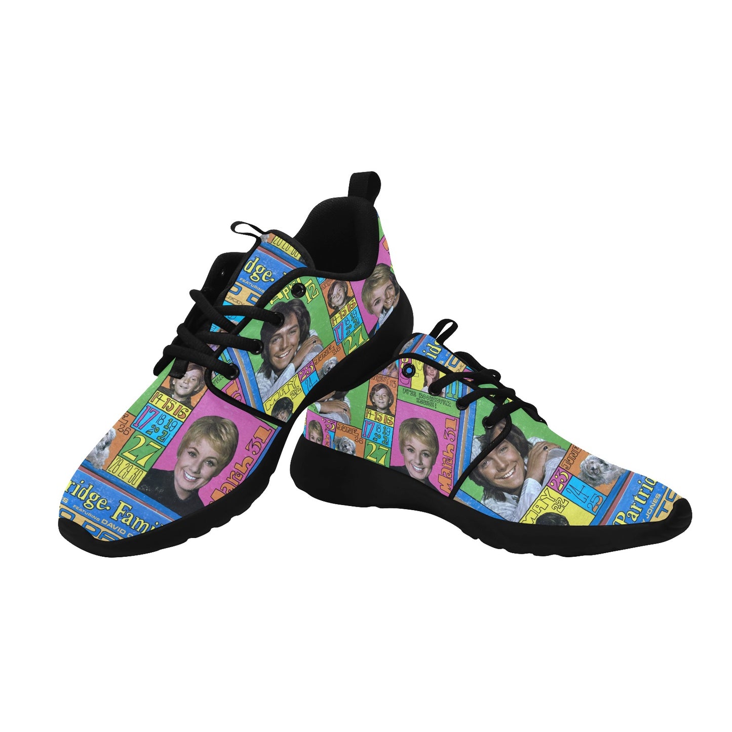Partridge Family Women's Baby Boomer Sneakers  Hippie Days