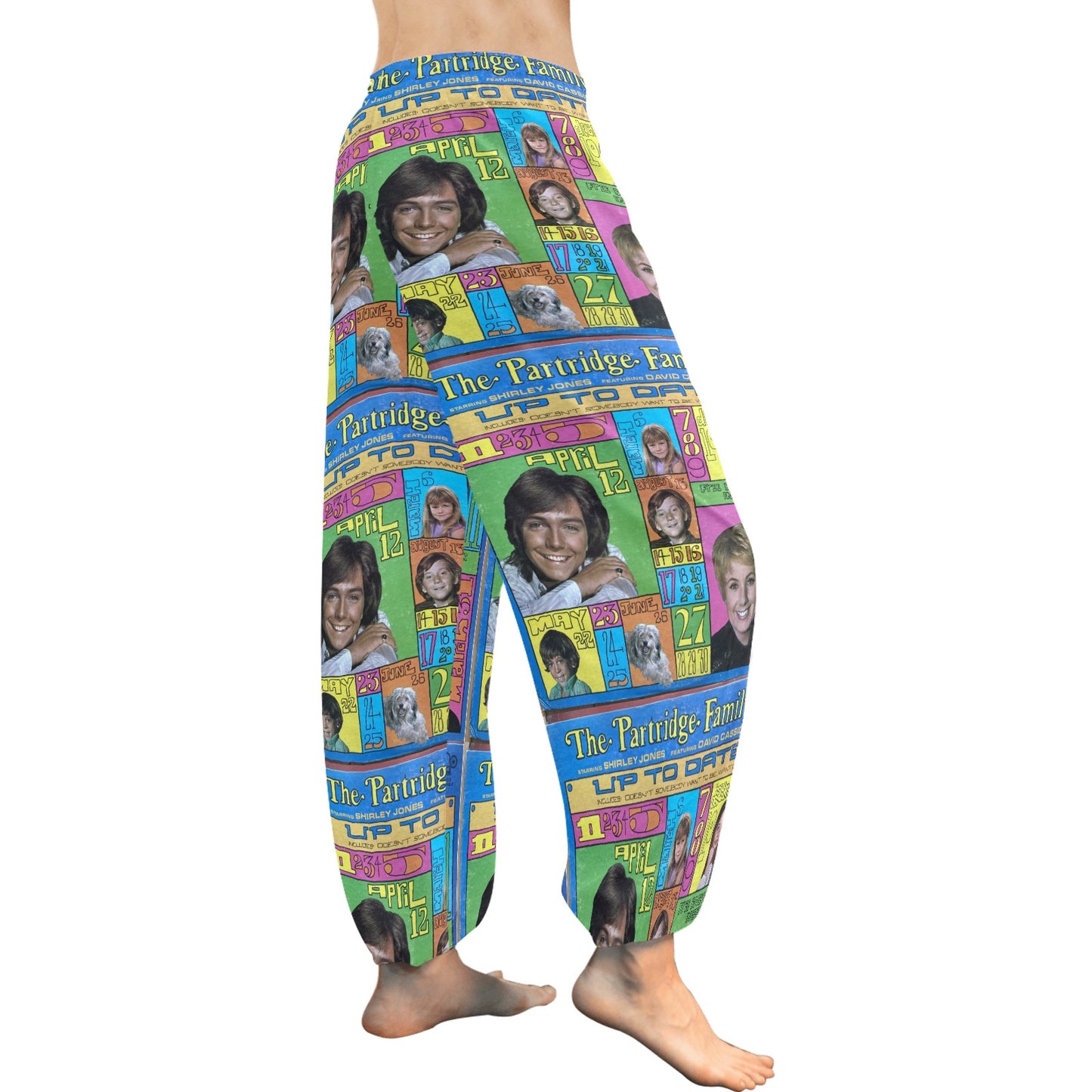 Women's Partridge Family Harem Pants for the Baby Boomer In You