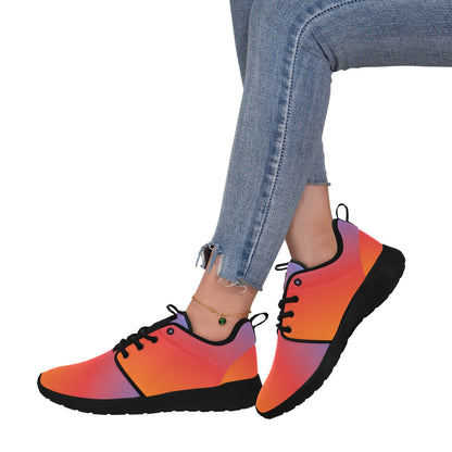 🌅 Florida Sunset Women’s Sneakers — Lightweight Comfort with Tropical Style