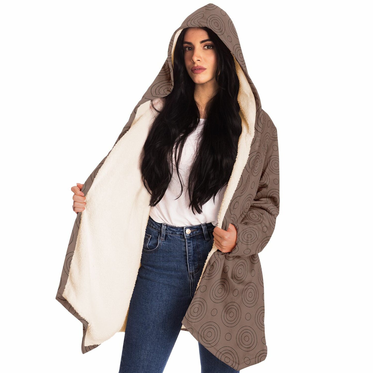 Fall Outfit Warm Cloak Hoodie Fall Colors